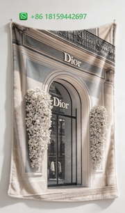 Dior Throw Blankets